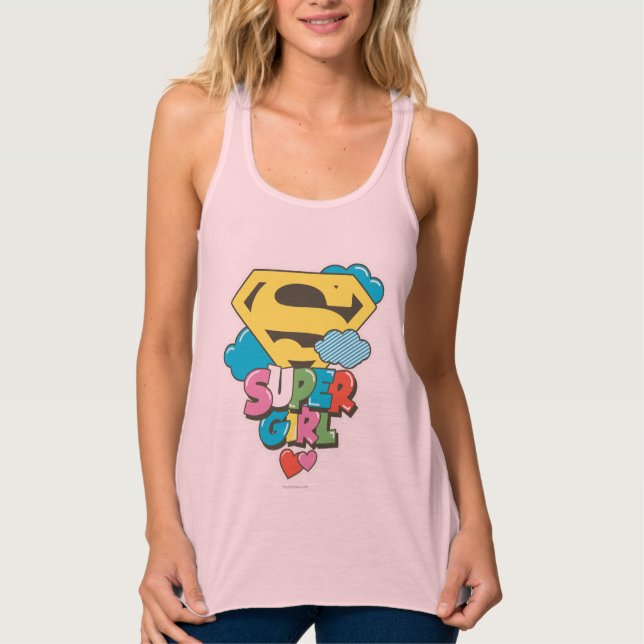 Supergirl J-Pop 5 Tank Top (Vorderseite)