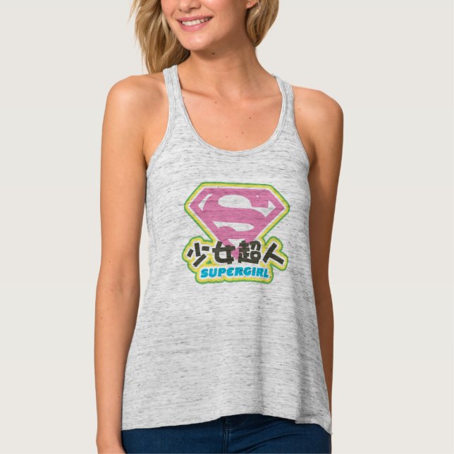 Supergirl J-Pop 6 Tank Top (Vorderseite)