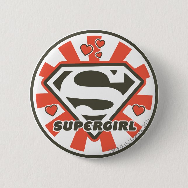 Supergirl J-Pop 7 Button (Vorderseite)