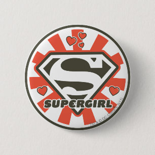 Supergirl J-Pop 7 Button