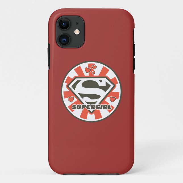 Supergirl J-Pop 7 Case-Mate iPhone Hülle (Rückseite)