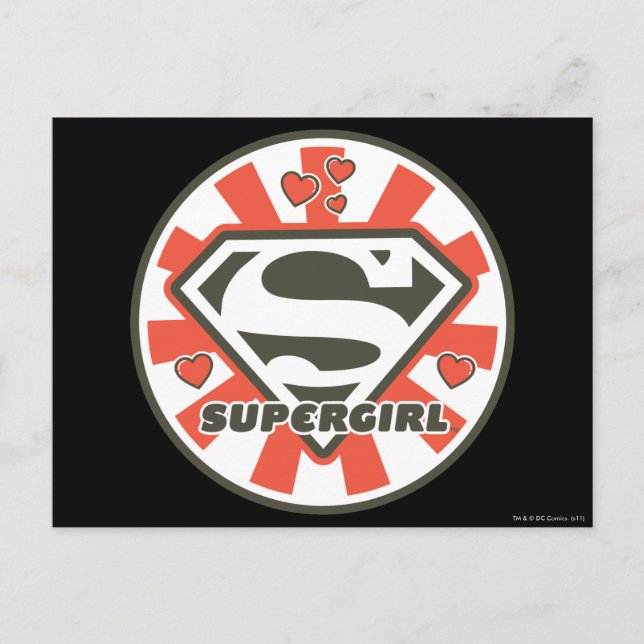 Supergirl J-Pop 7 Postkarte (Vorderseite)