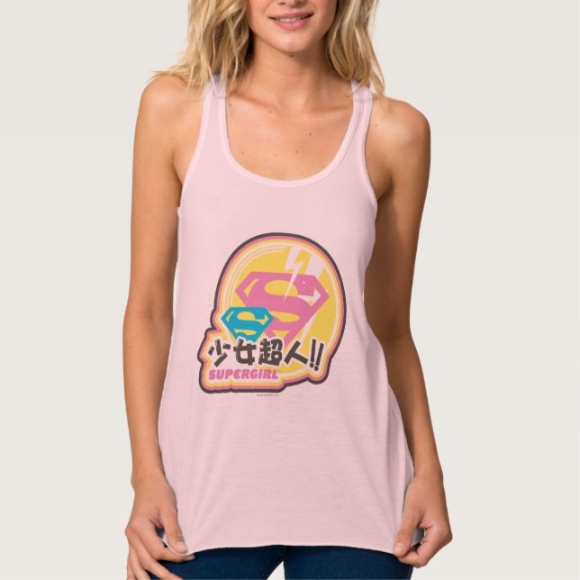 Supergirl J-Pop 8 Tank Top (Vorderseite)