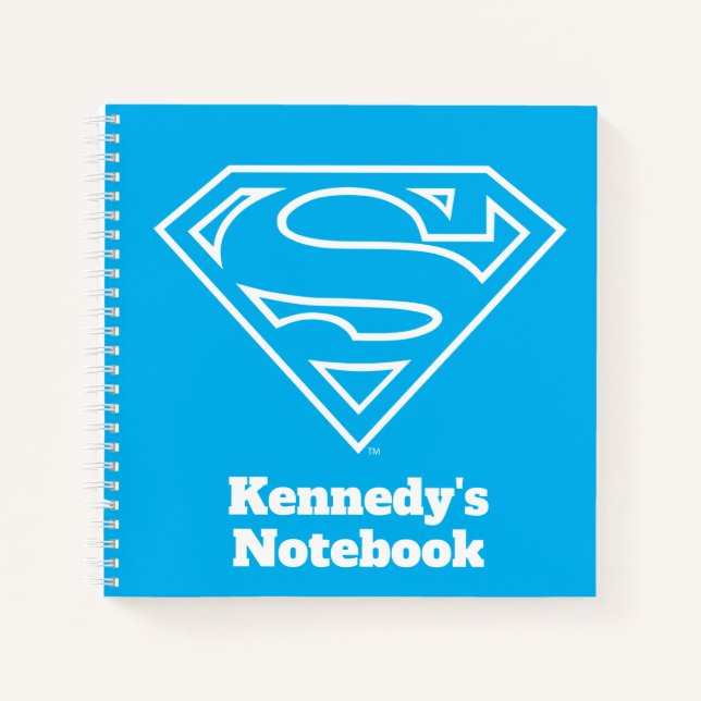 Supergirl Kontur S-Shield Notizbuch (Vorderseite)