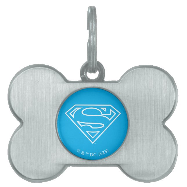 Supergirl Kontur S-Shield Tiermarke (Vorderseite)