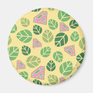Supergirl Leaf Pattern Magnet