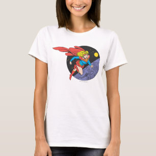 Supergirl Leaps in Space T-Shirt