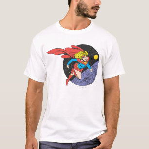 Supergirl Leaps in Space T-Shirt