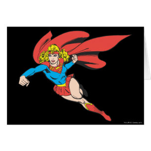 Supergirl Leaps und Punches