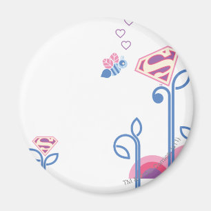 Supergirl Liebe Bee Magnet