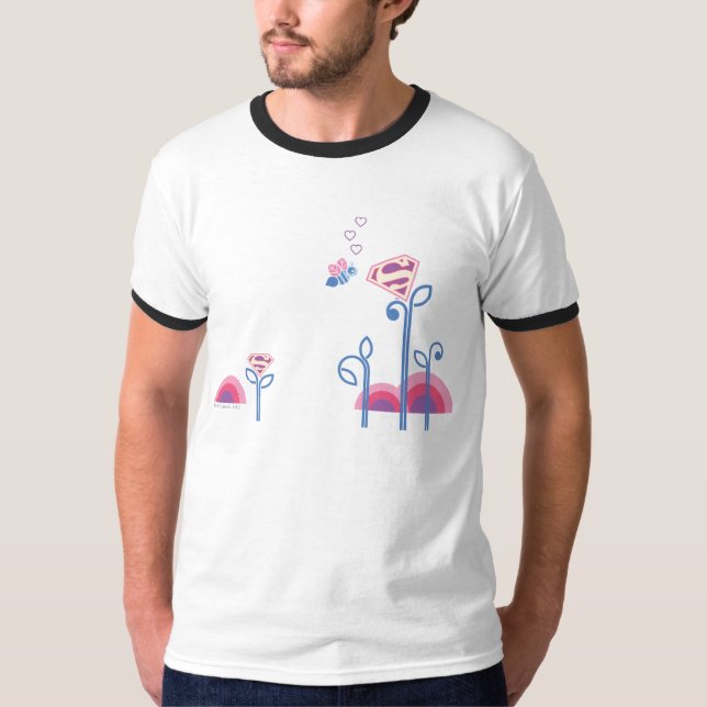 Supergirl Liebe Bee T-Shirt (Vorderseite)