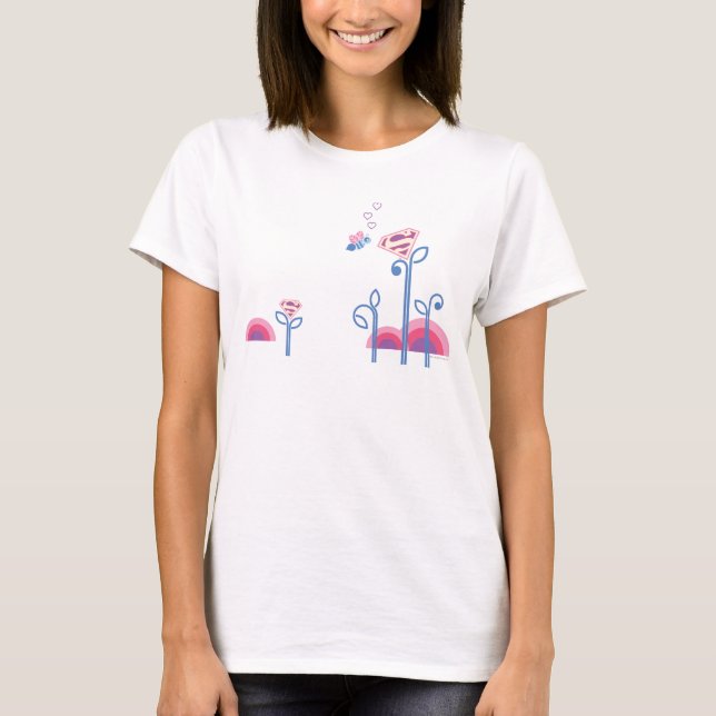 Supergirl Liebe Bee T-Shirt (Vorderseite)