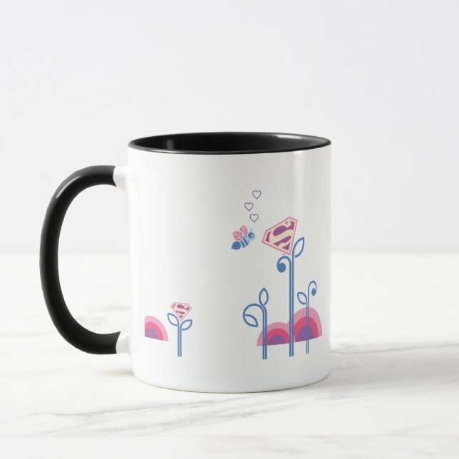 Supergirl Liebe Bee Tasse (Links)