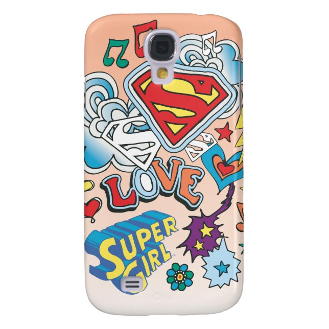 Supergirl-Liebe Case-Mate Samsung Galaxy Hülle (Rückseite)