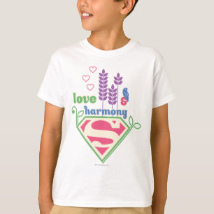 Supergirl Liebe & Harmonie T-Shirt