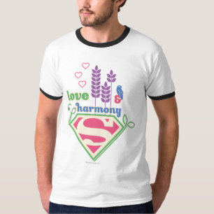 Supergirl Liebe & Harmonie T-Shirt