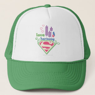 Supergirl Liebe & Harmonie Truckerkappe