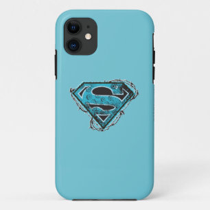 Supergirl Logo Barbed Wire and Flowers Case-Mate iPhone Hülle