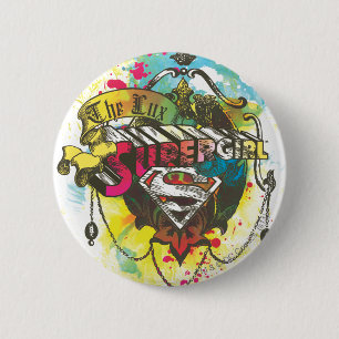 Supergirl-Logo Button