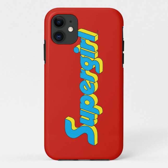 Supergirl-Logo Case-Mate iPhone Hülle (Rückseite)