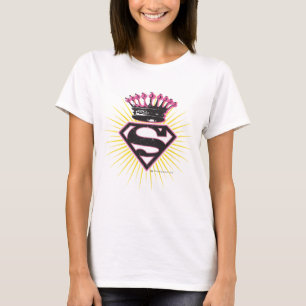Supergirl-Logo mit Krone T-Shirt