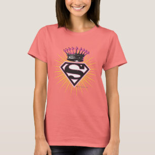 Supergirl-Logo mit Krone T-Shirt