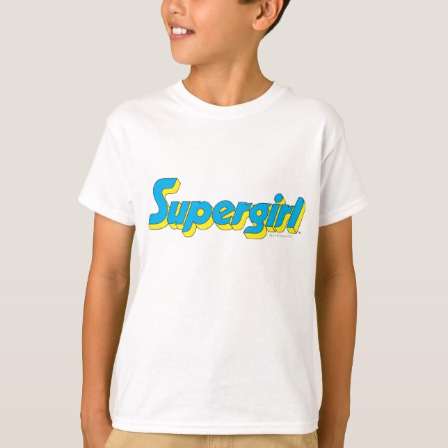 Supergirl-Logo T-Shirt (Vorderseite)