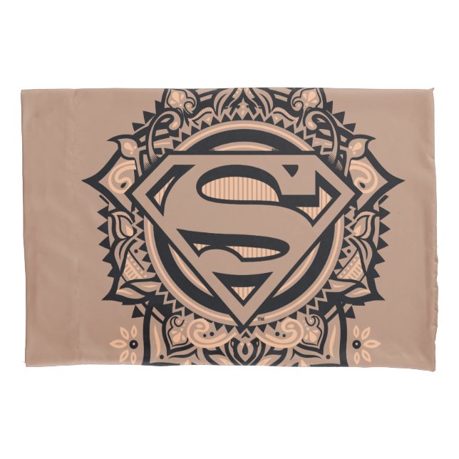 Supergirl Mandala Graphic Kissenbezug (Vorderseite)
