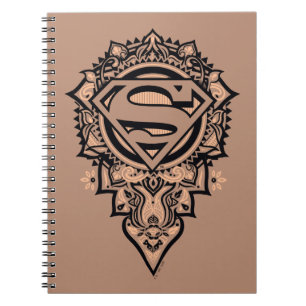 Supergirl Mandala Graphic Notizblock