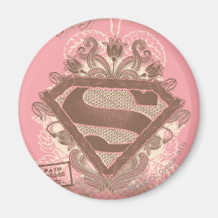 Supergirl Metropolis Ballet Pink Magnet