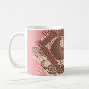 Supergirl Metropolis Ballett rosa Kaffeetasse