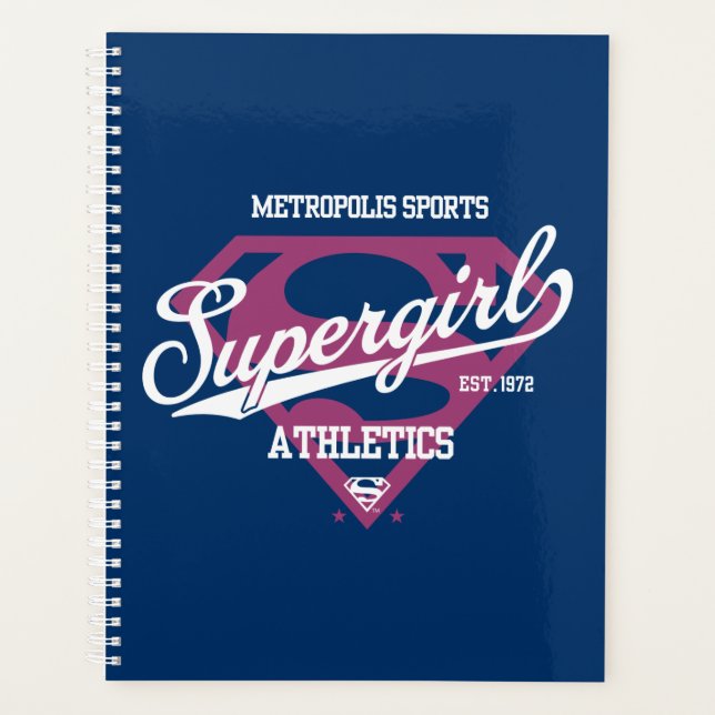 Supergirl Metropolis Sportathletik Grafik Planer (Vorderseite)