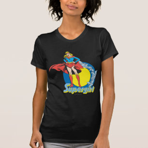 Supergirl mit Logo T-Shirt