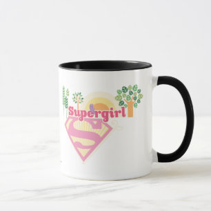 Supergirl Nature Logo Tasse
