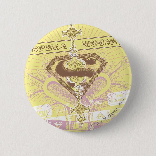 Supergirl Opera House Button (Vorderseite)