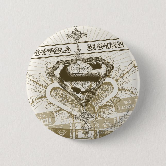 Supergirl Opera House Button (Vorderseite)