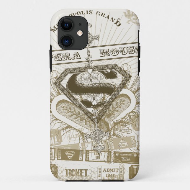 Supergirl Opera House Case-Mate iPhone Hülle (Rückseite)