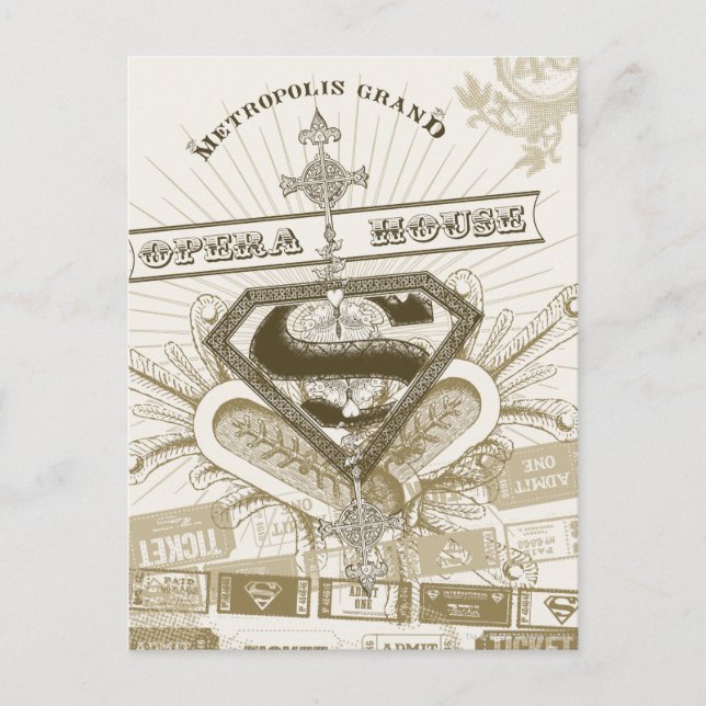 Supergirl Opera House Postkarte (Vorderseite)