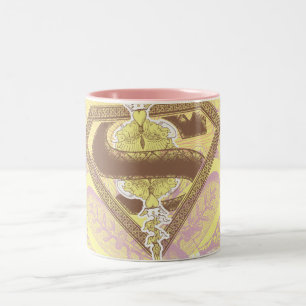 Supergirl Opera House Yellow Zweifarbige Tasse