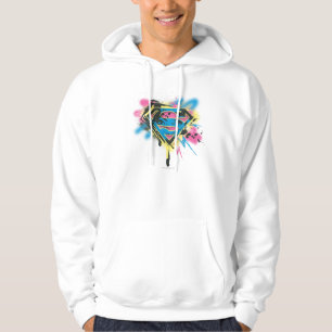 Supergirl Paint and Spills Hoodie