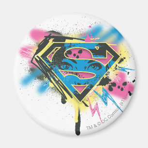 Supergirl Paint and Spills Magnet