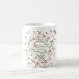 Supergirl Paint Spritzer Graphic Tasse