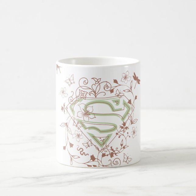 Supergirl Paint Spritzer Graphic Tasse (Mittel)