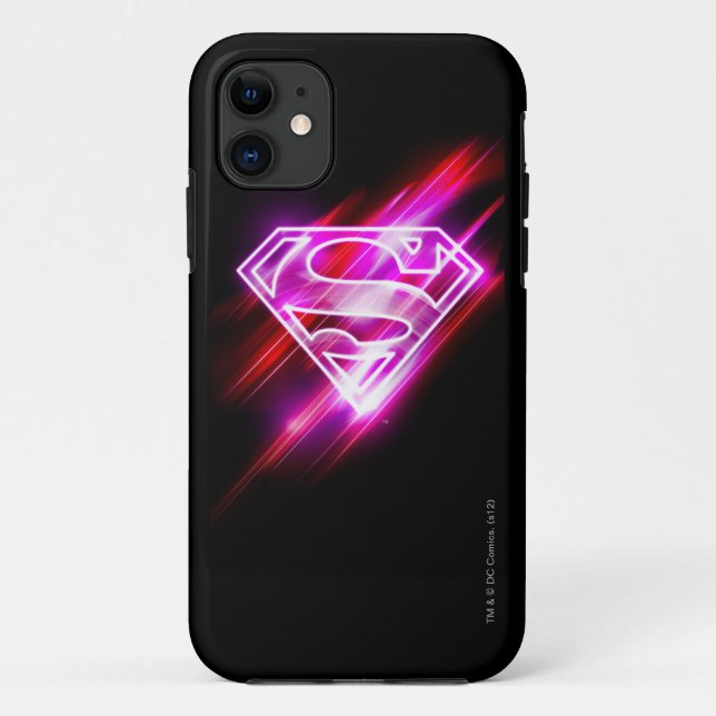 Supergirl Pink Case-Mate iPhone Hülle (Rückseite)
