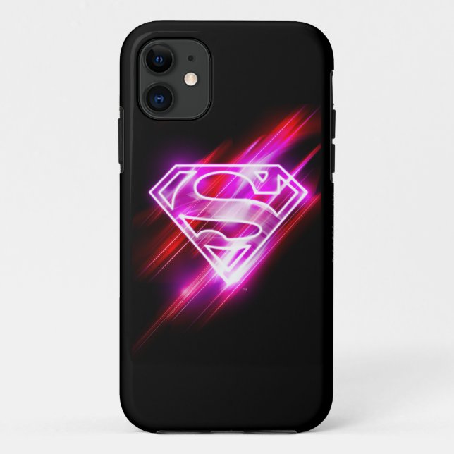 Supergirl Pink Case-Mate iPhone Hülle (Rückseite)