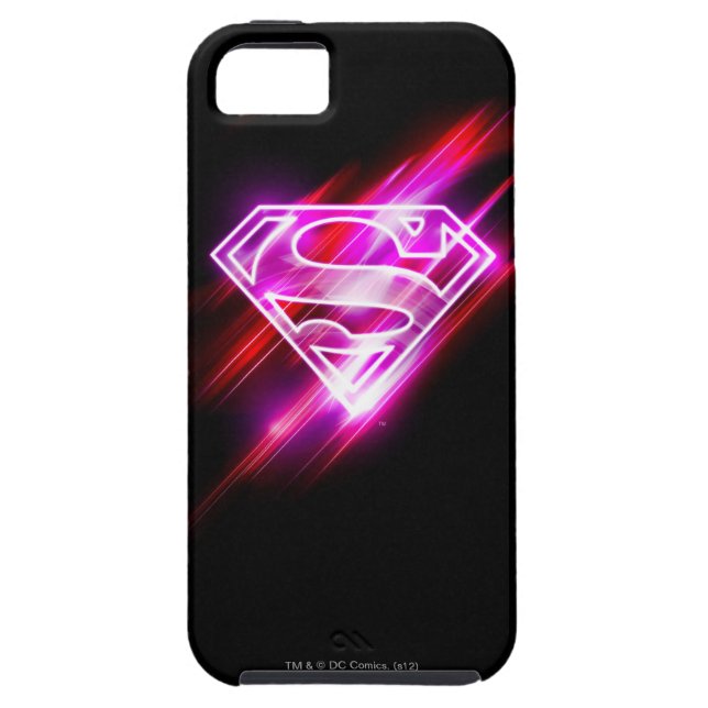 Supergirl Pink Case-Mate iPhone Hülle (Rückseite)