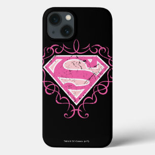 Supergirl Pink farbiges Logo Case-Mate iPhone Hülle