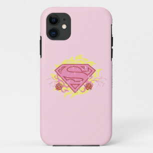 Supergirl Pink Flowers Case-Mate iPhone Hülle