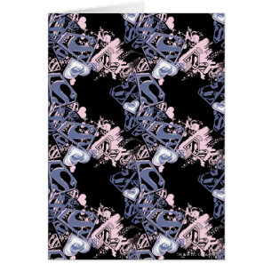 Supergirl Pink und Lila Muster