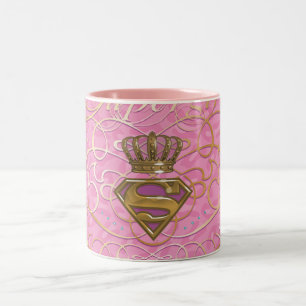 Supergirl Pink Zweifarbige Tasse